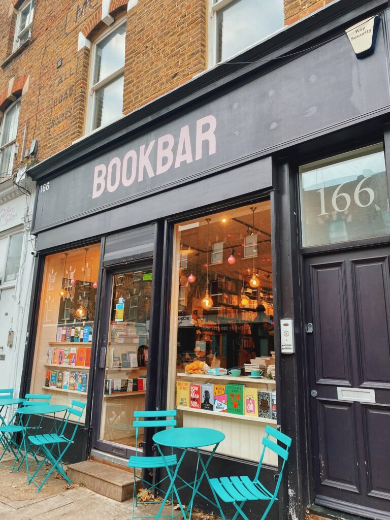Book Bar in Highbury, London